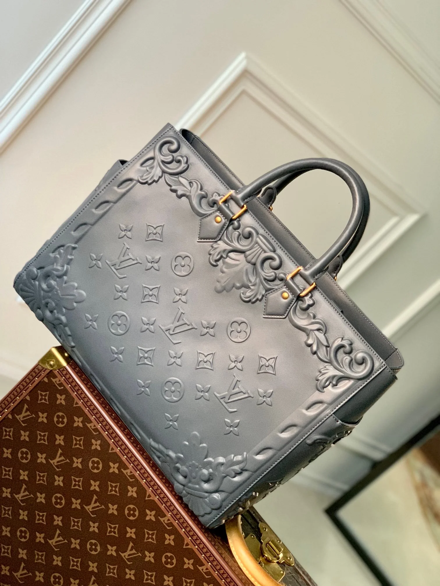 Louis Vuitton Sac Plat Handbags-44 x 33 x 18CM