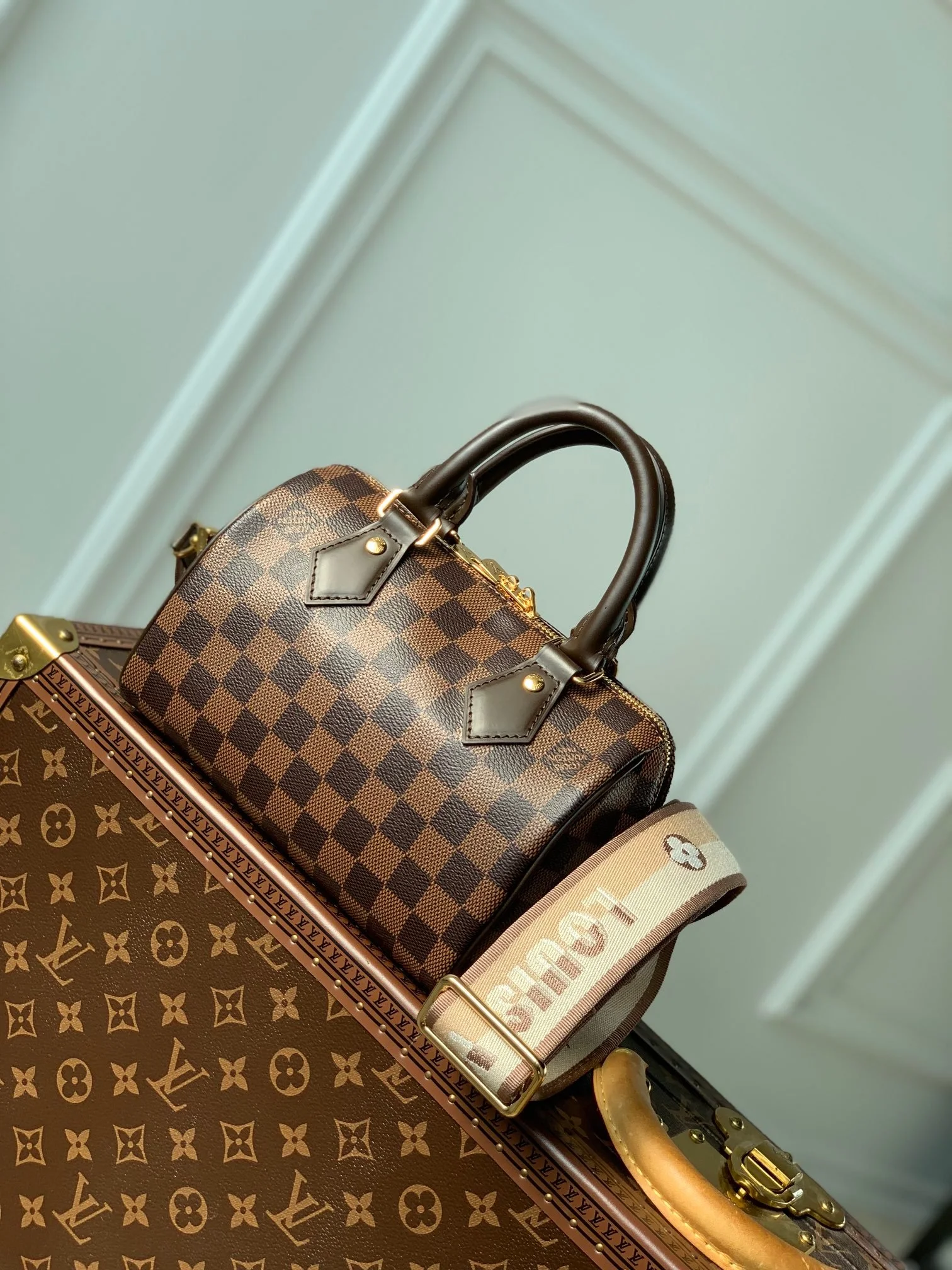 Louis Vuitton Speedy M40489 20 -20.5 x 13.5 x 12CM