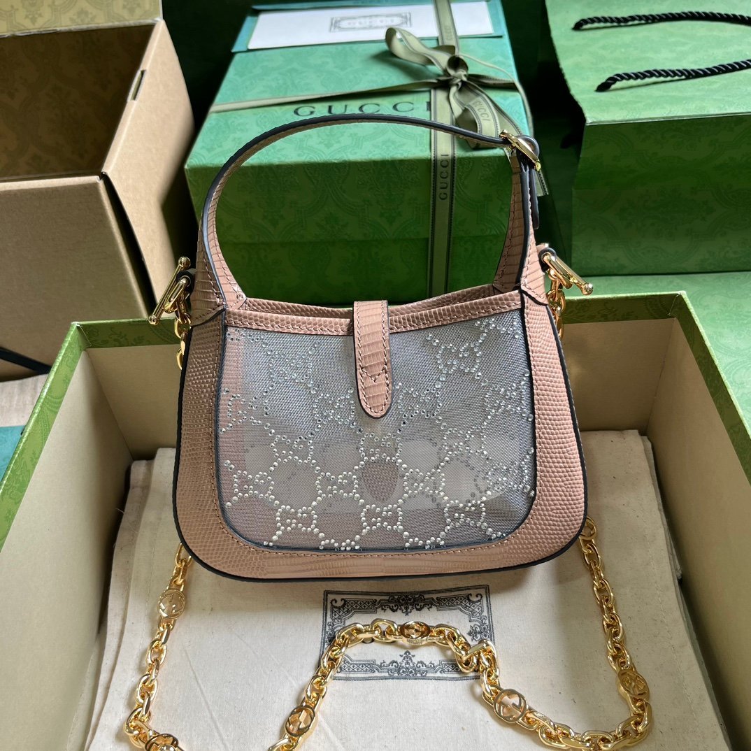 Gucci Jackie 1961 Hobo Bag-28*19*4.5CM
