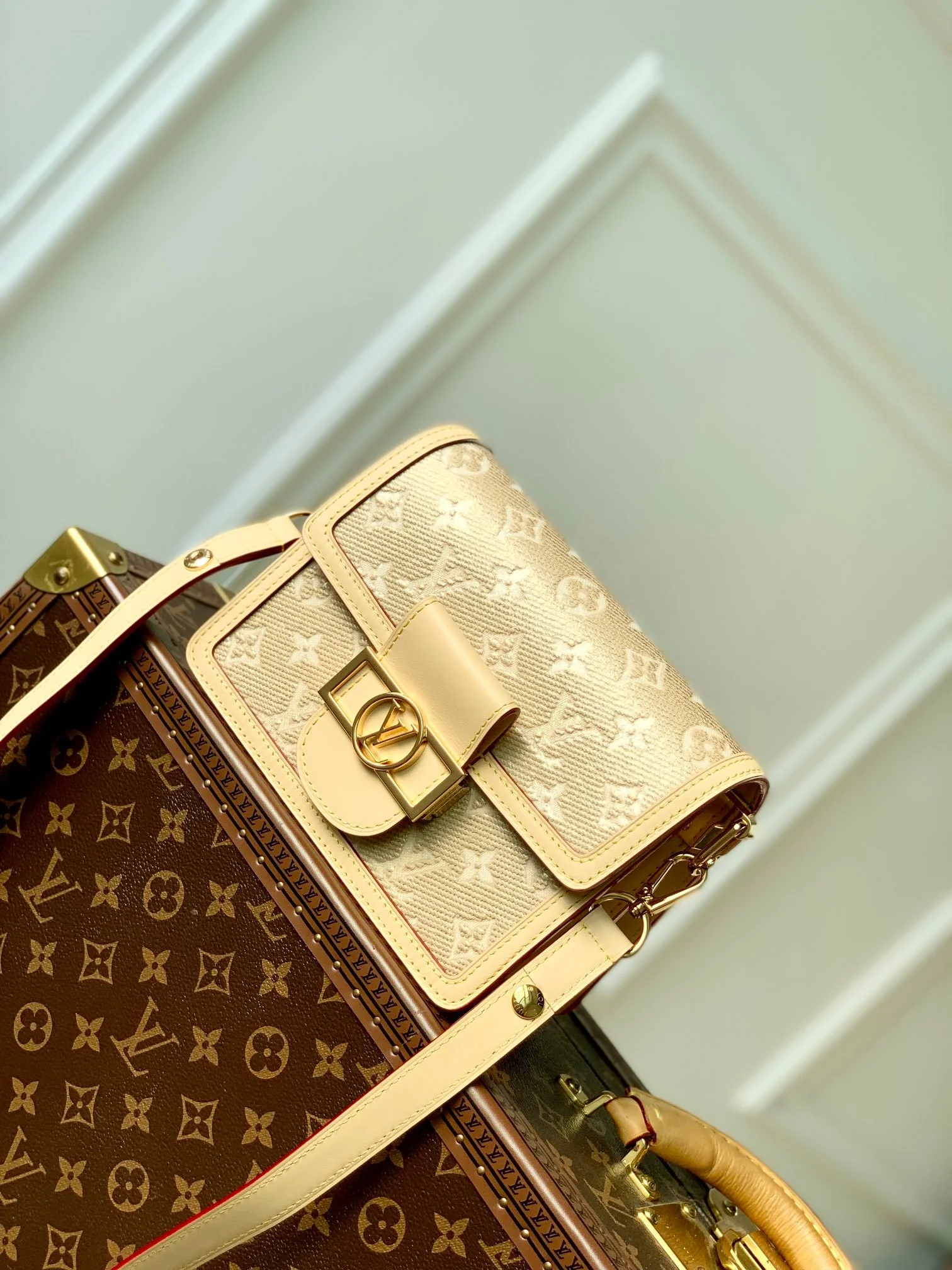 Louis Vuitton Mini Dauphine Bag-20*15*9CM