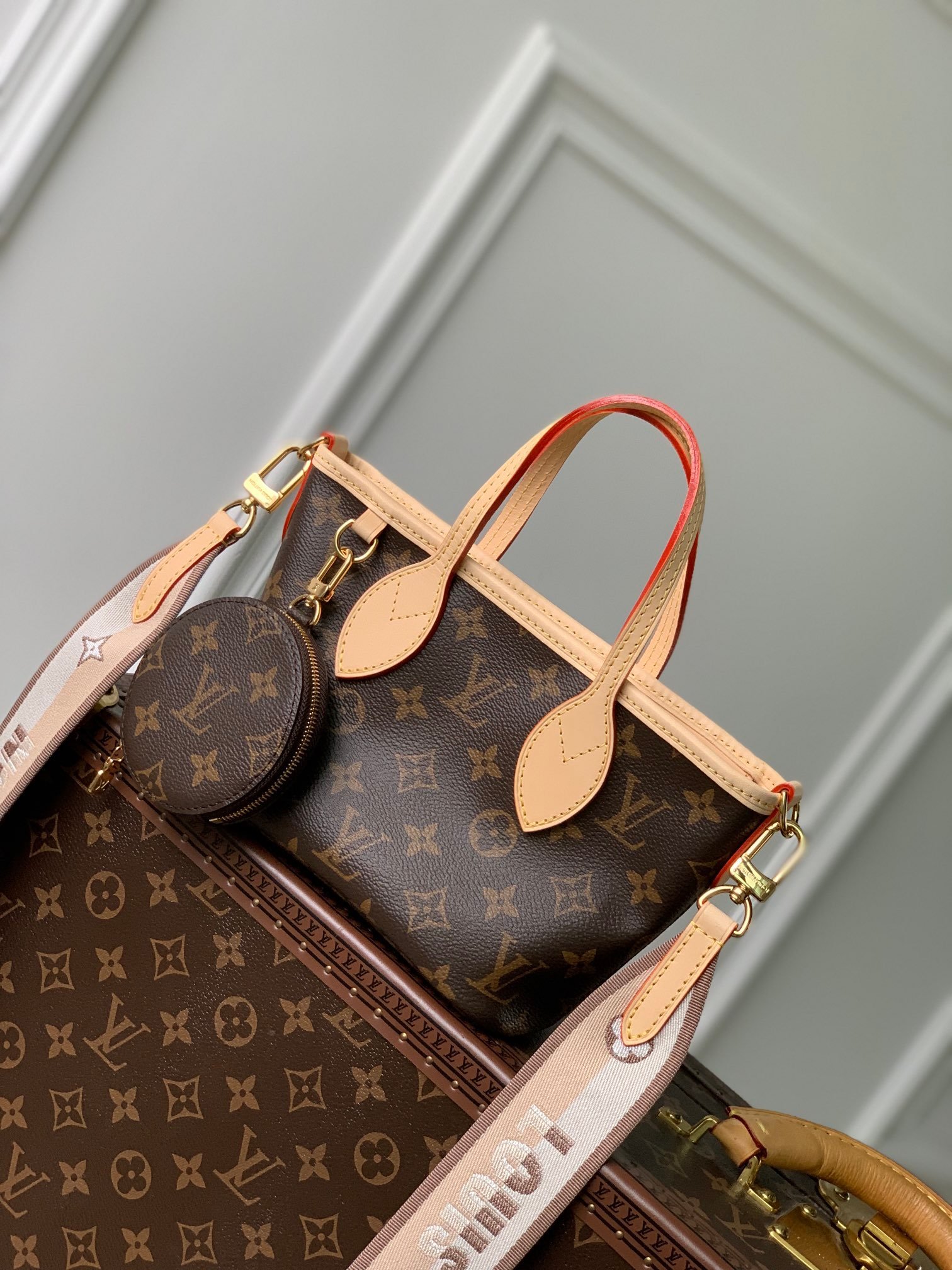 Louis Vuitton Neverfull BB-24*14*9CM