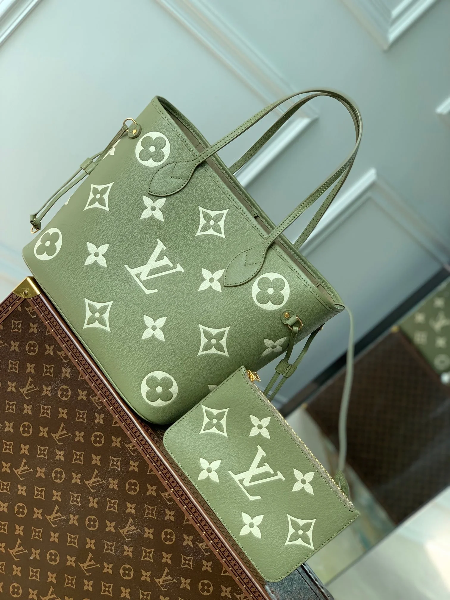 Louis Vuitton Neverfull M46102-32*29*17CM