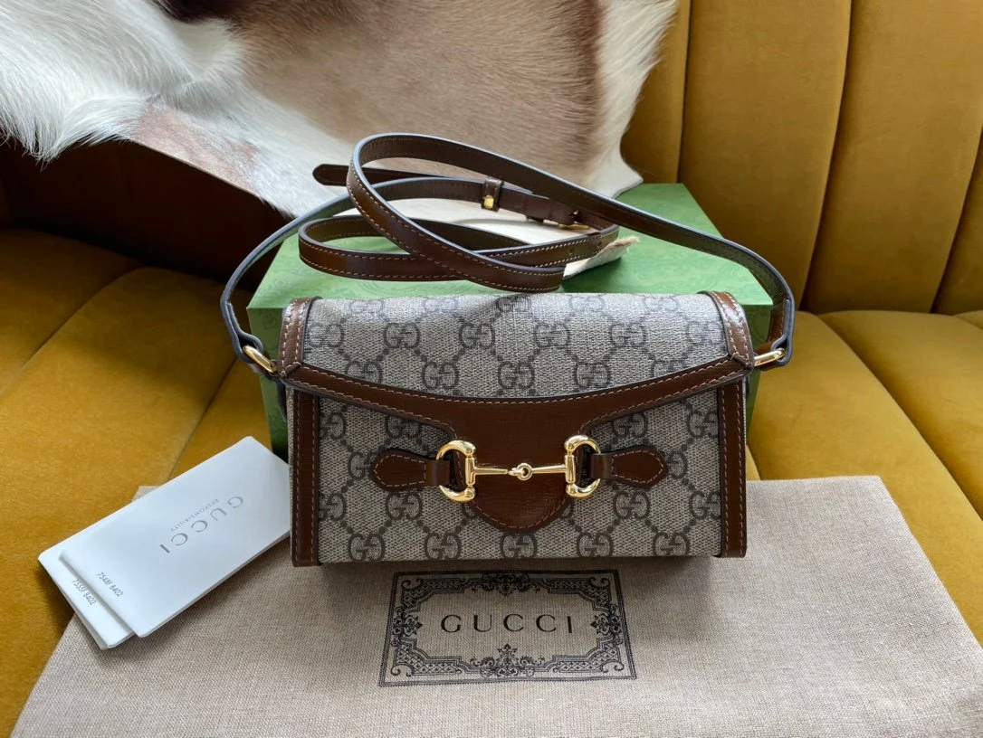 Gucci GG Horsebit 1955 Bag-18x12x5CM
