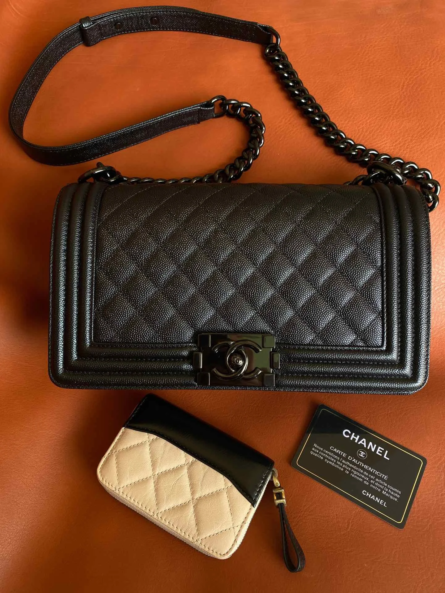 Chanell Boy Bag-Caviar-25CM