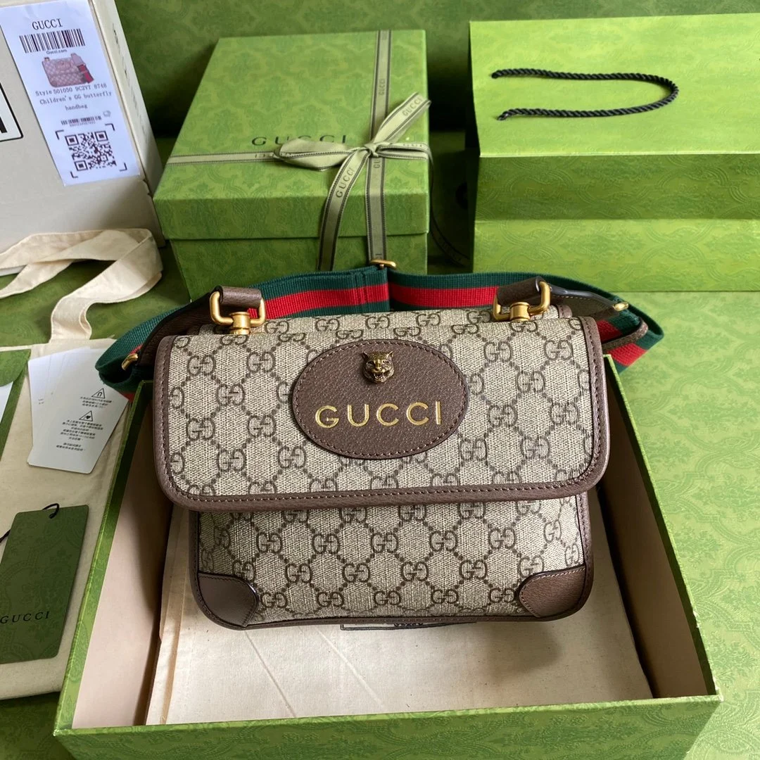 GUCCI Neo Vintage GG Supreme Belt Bag-22*16.5*4CM
