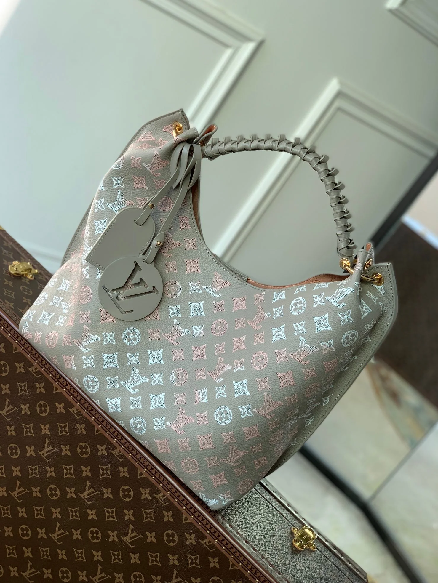 Louis Vuitton Carmel Hobo Bag-35*40*17CM