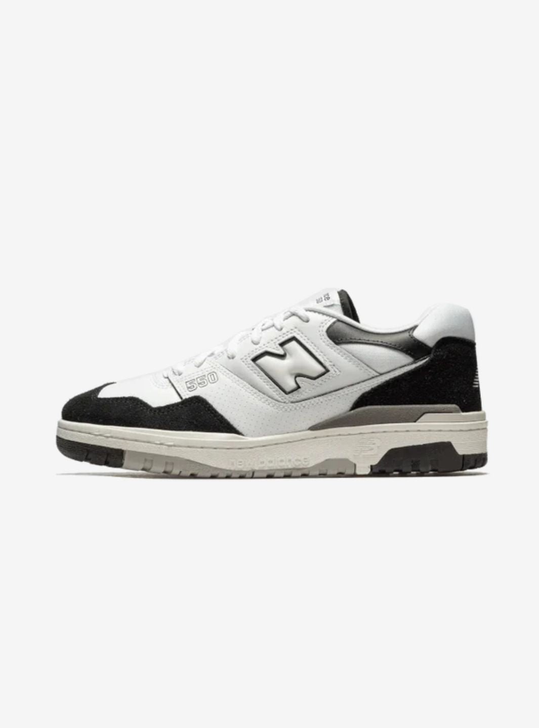 New Balance 550 White Black Rain Cloud