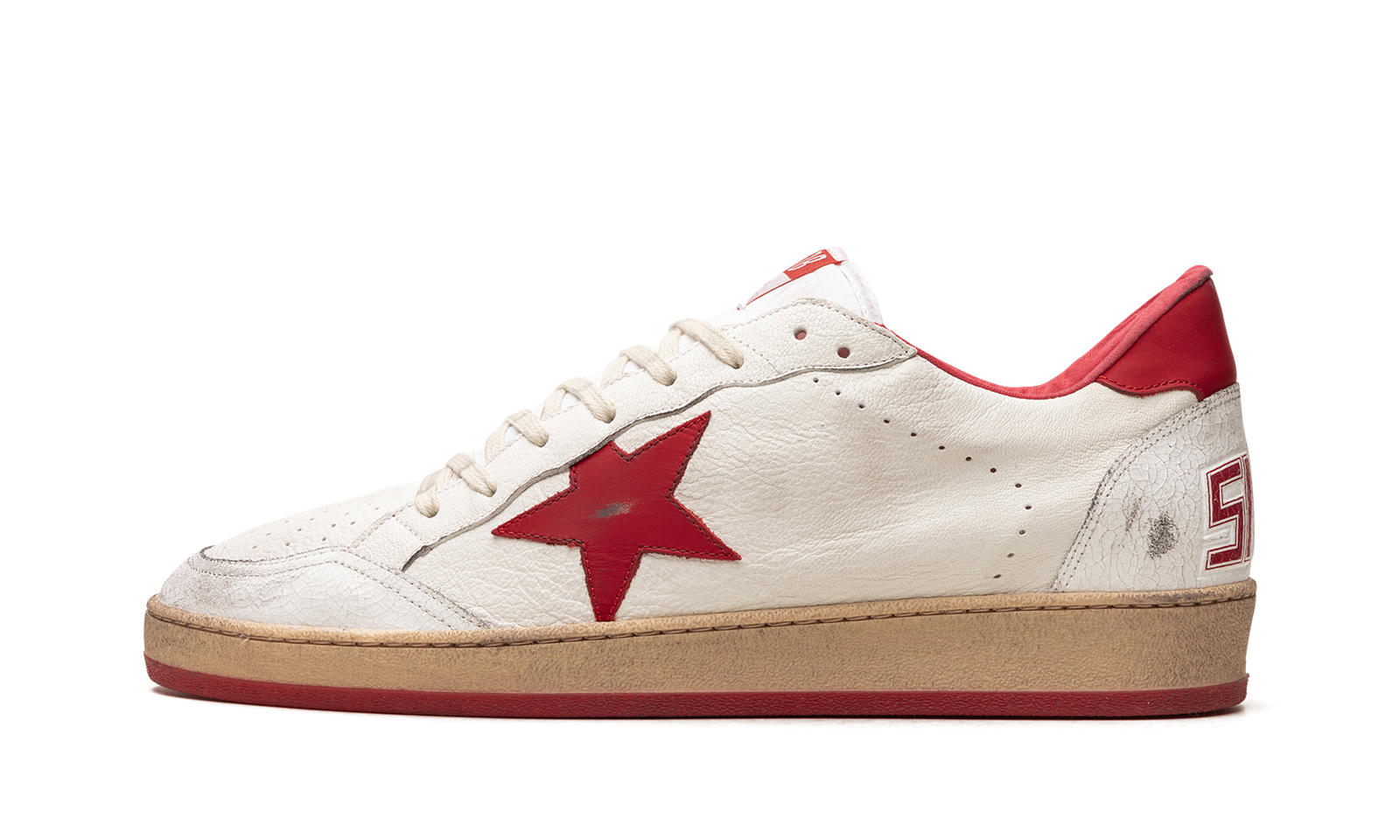 BALL STAR "WHITE / RED"