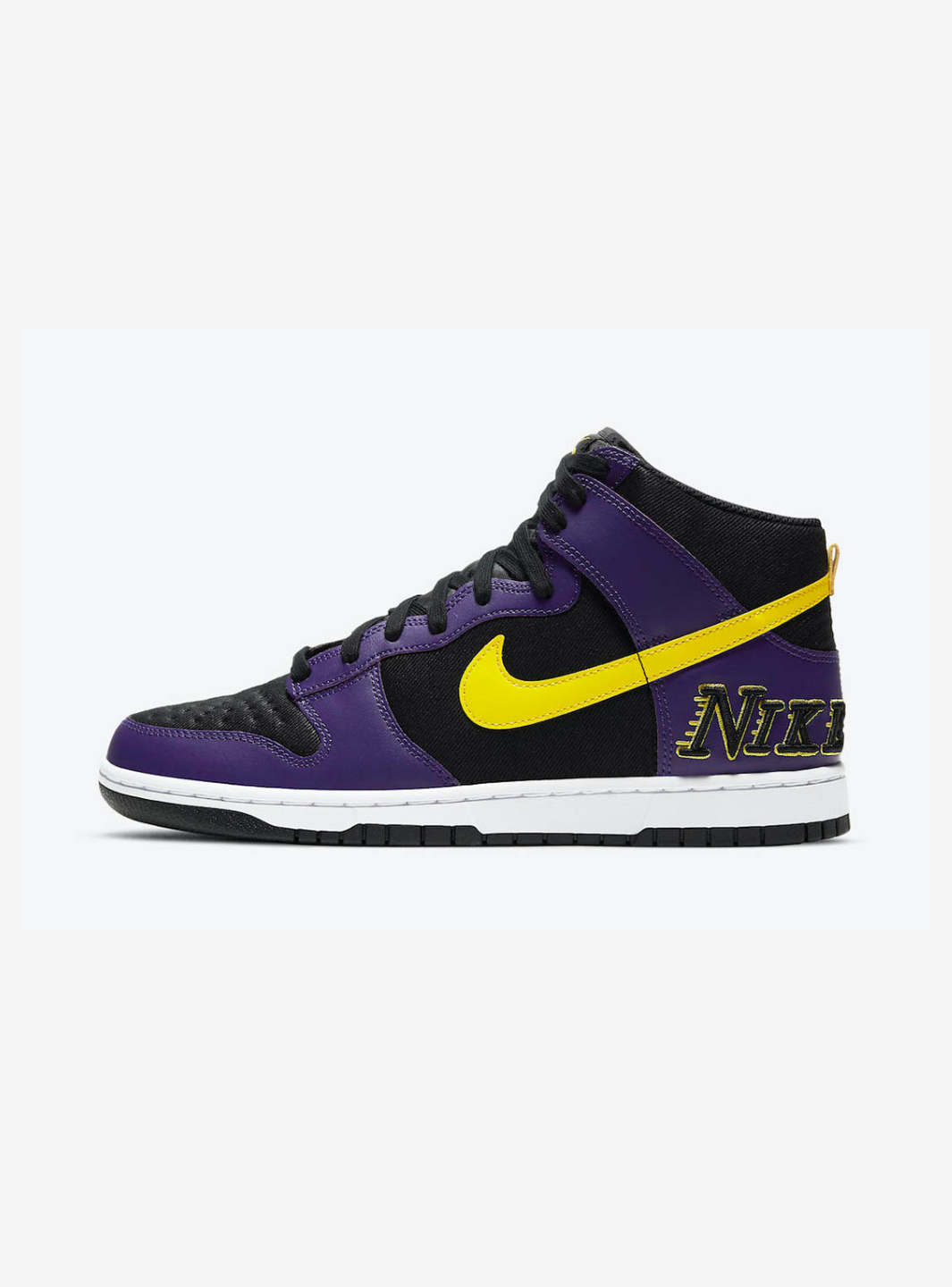 Nike Dunk High EMB Lakers