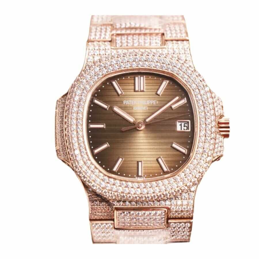Patek Philippe Nautilus 5711 “Iced Out Diamonds” Authentic Replica Edition