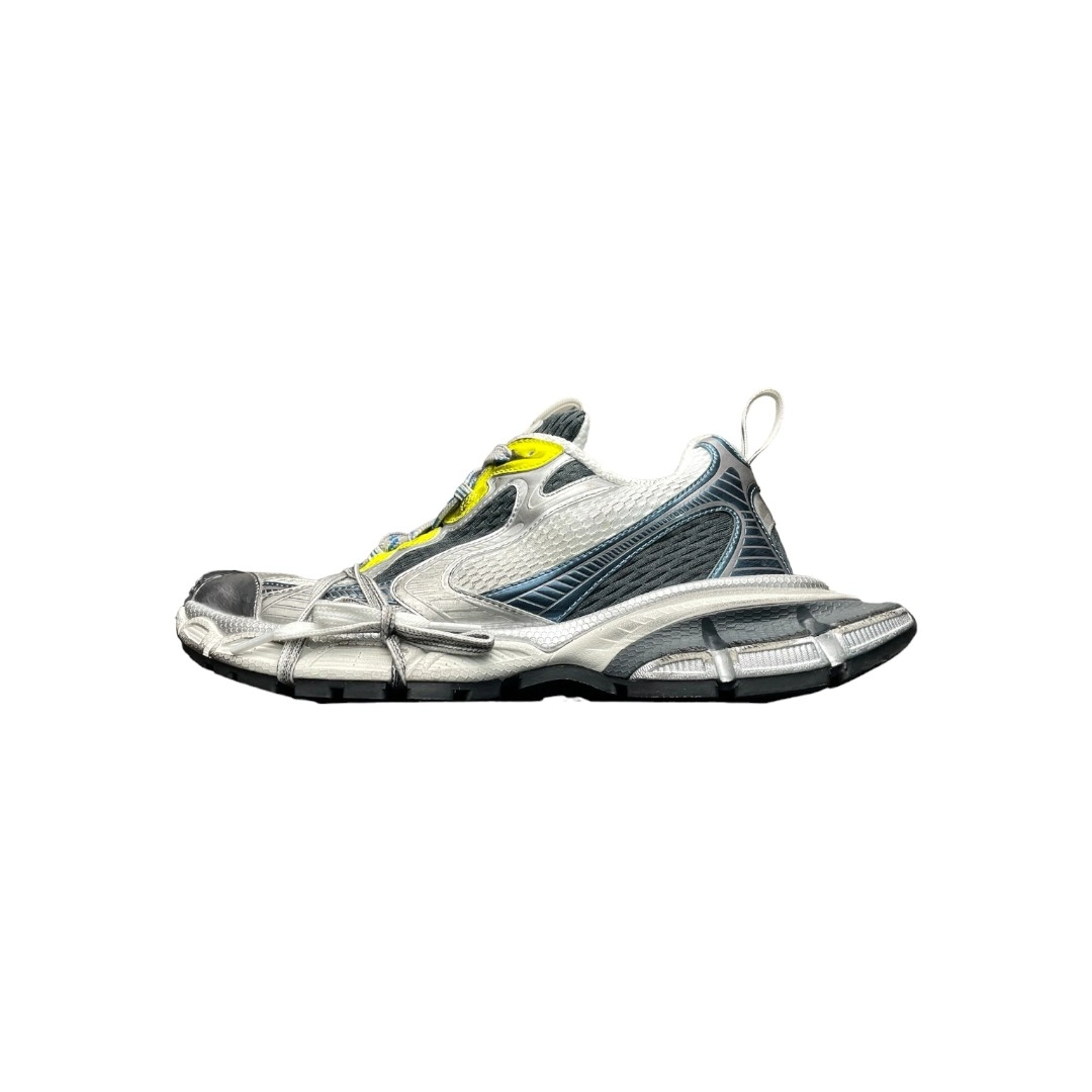 Balenciaga 3XL Sneaker in White Blue Yellow