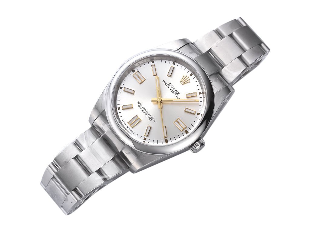 Oyster Perpetual 41 Stainless Steel with Silver Dial