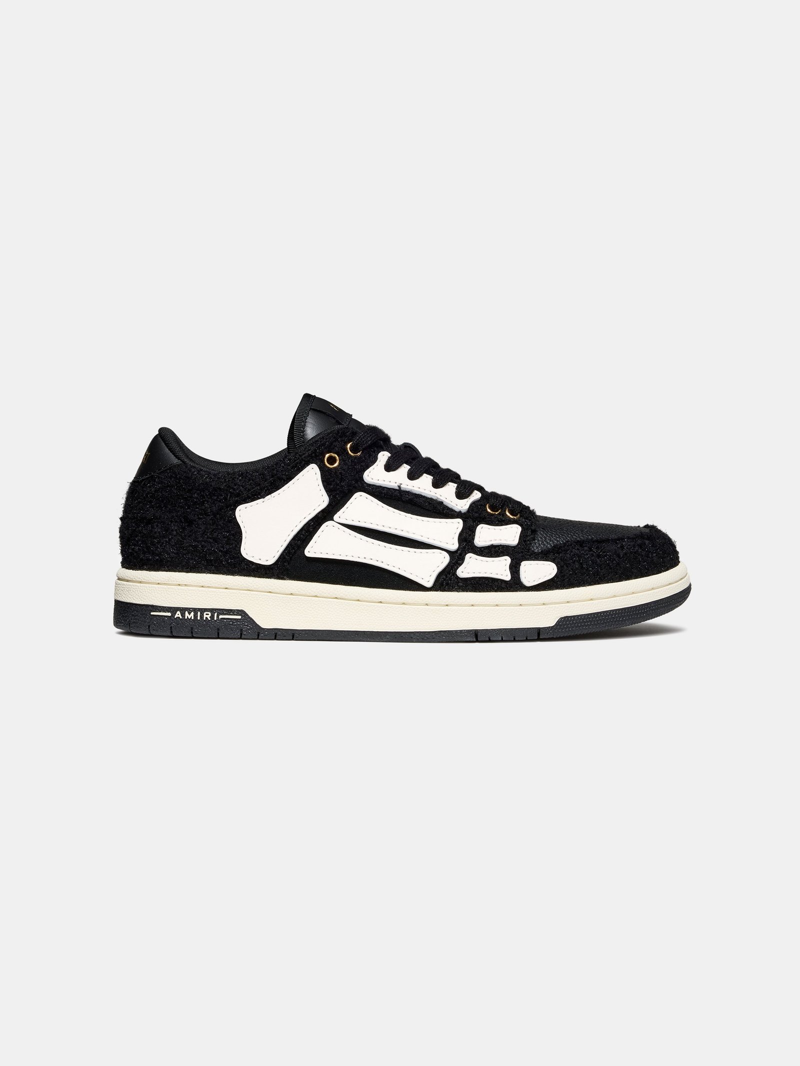 WOMEN - WOMEN'S BOUCLE SKEL TOP LOW - BLACK