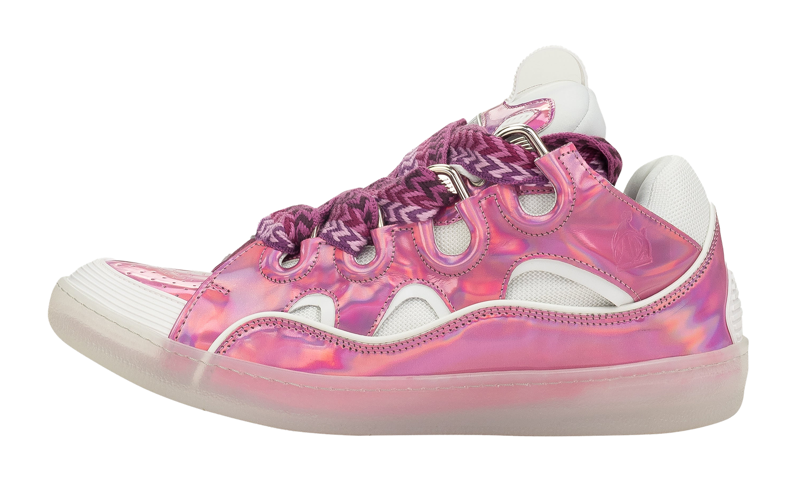 CURB SNEAKERS "Rose/Blanc"