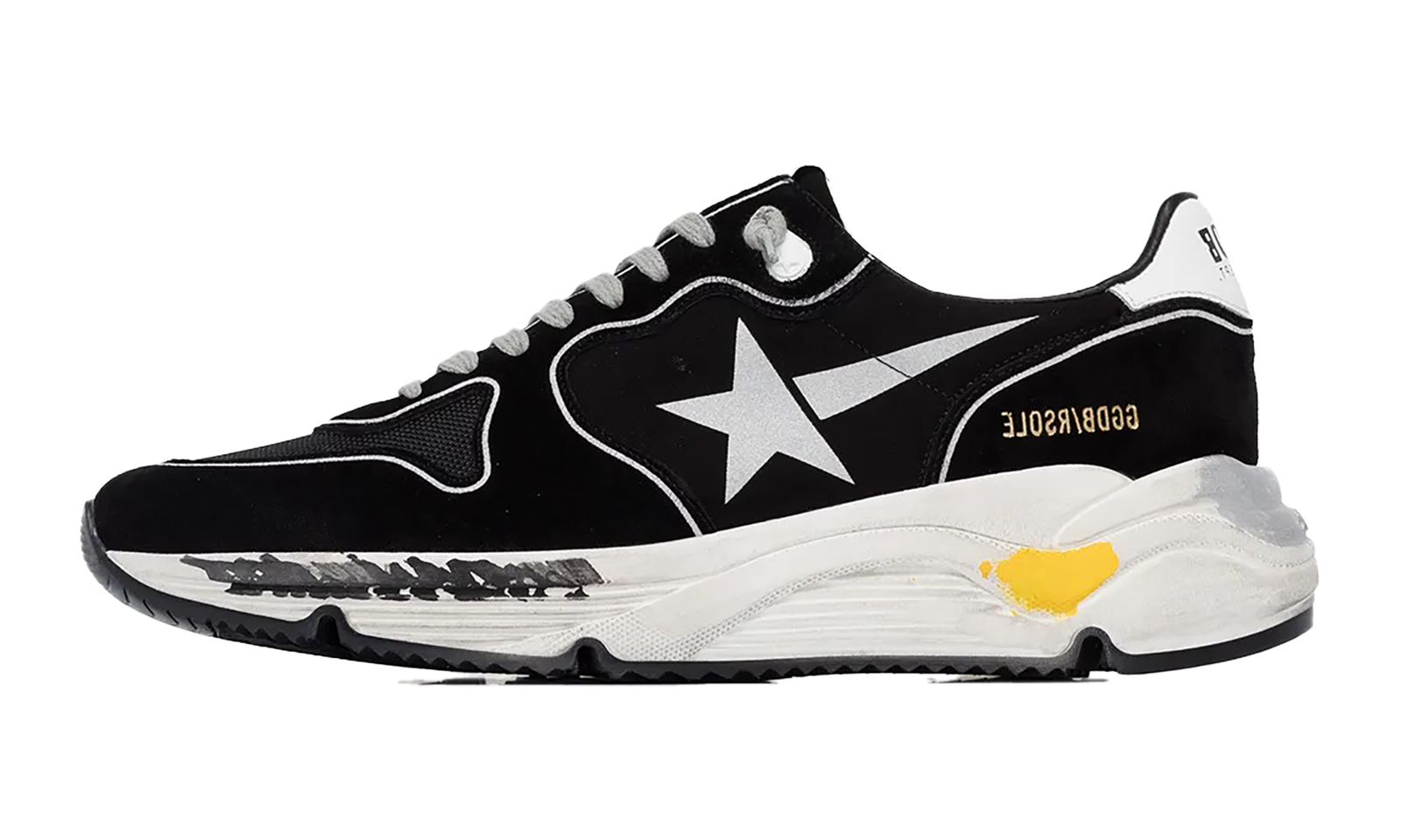 Running Sole "BLACK / SILVER / WHITE"