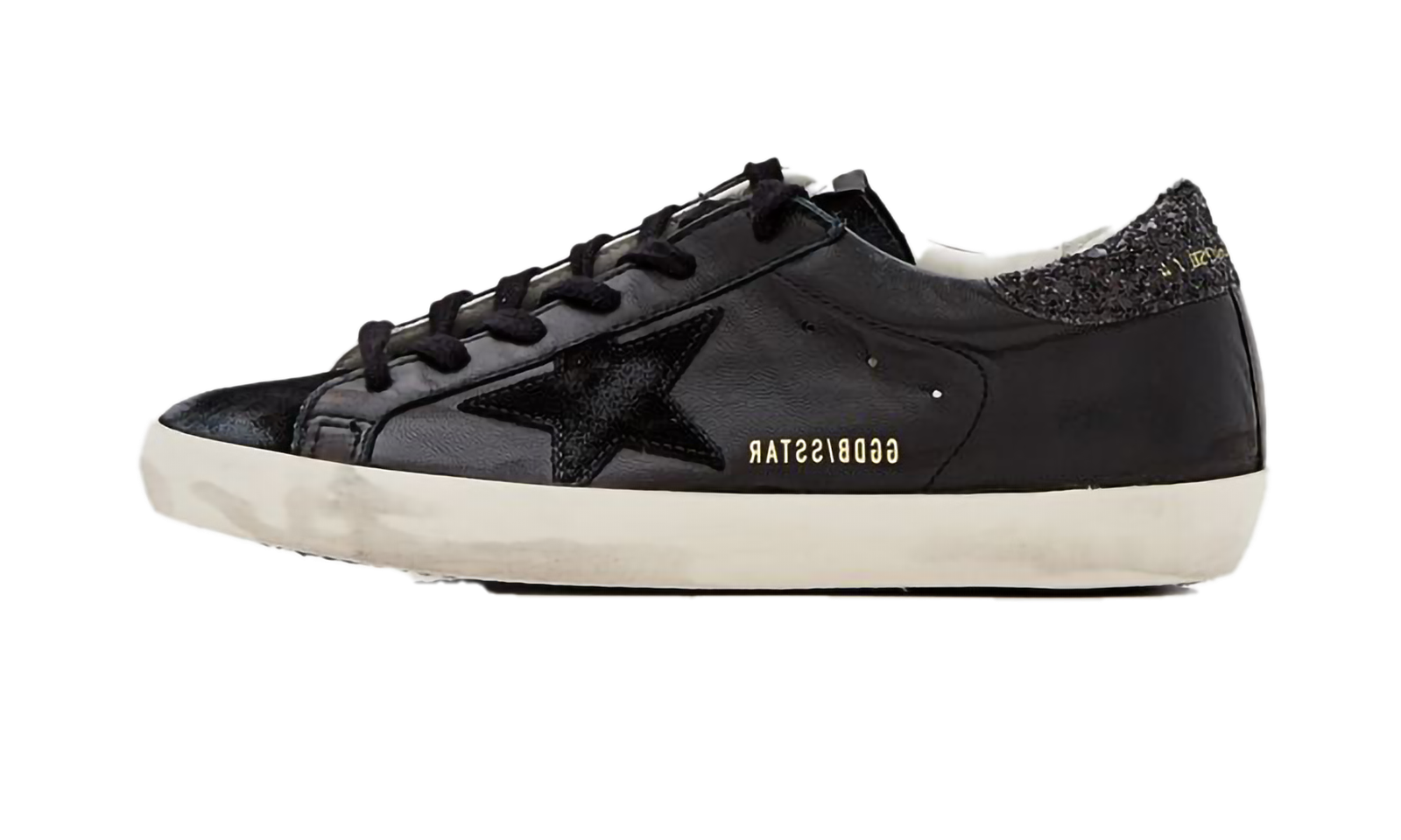 Superstar WMNS "Black Glitter Heel"