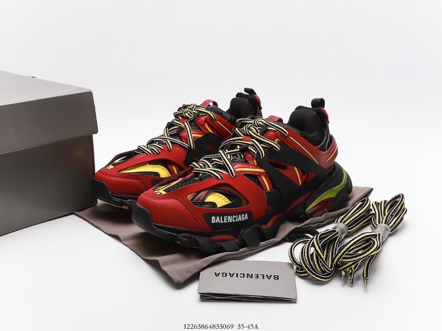 Balenciaga Track Trainer Bordeaux
