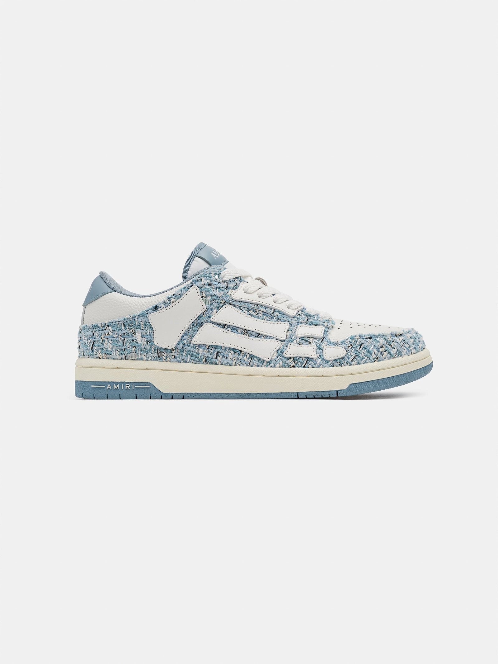 WOMEN - WOMEN'S BOUCLE SKEL TOP LOW - Ashley Blue