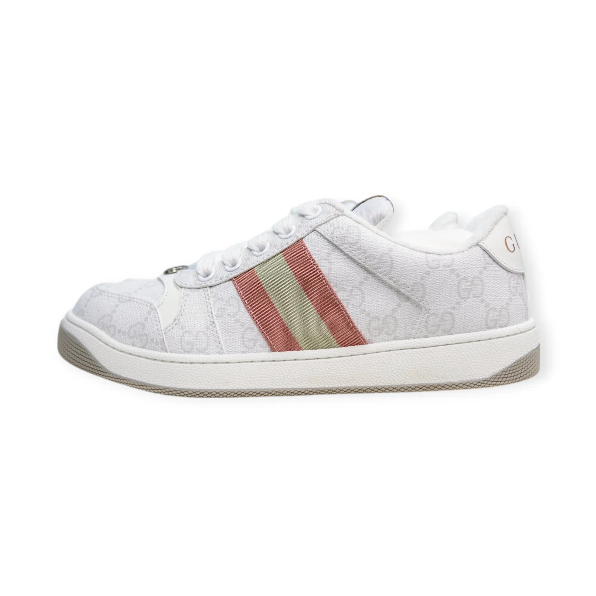 Gucci Screener Sneaker in White GG Supreme