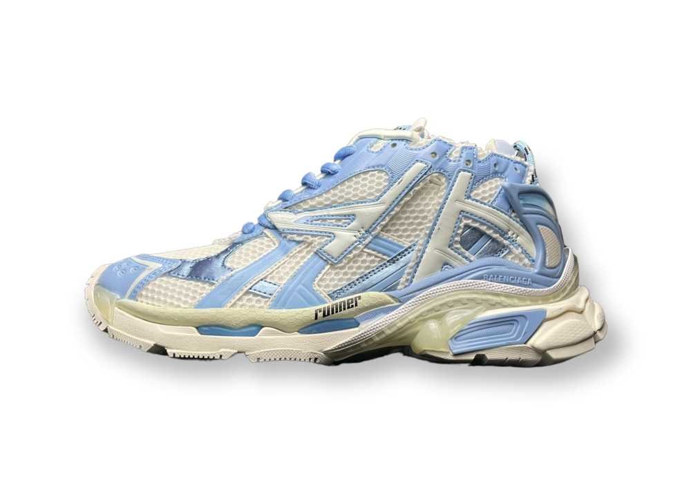 Balenciaga Trainer Runner Light Blue