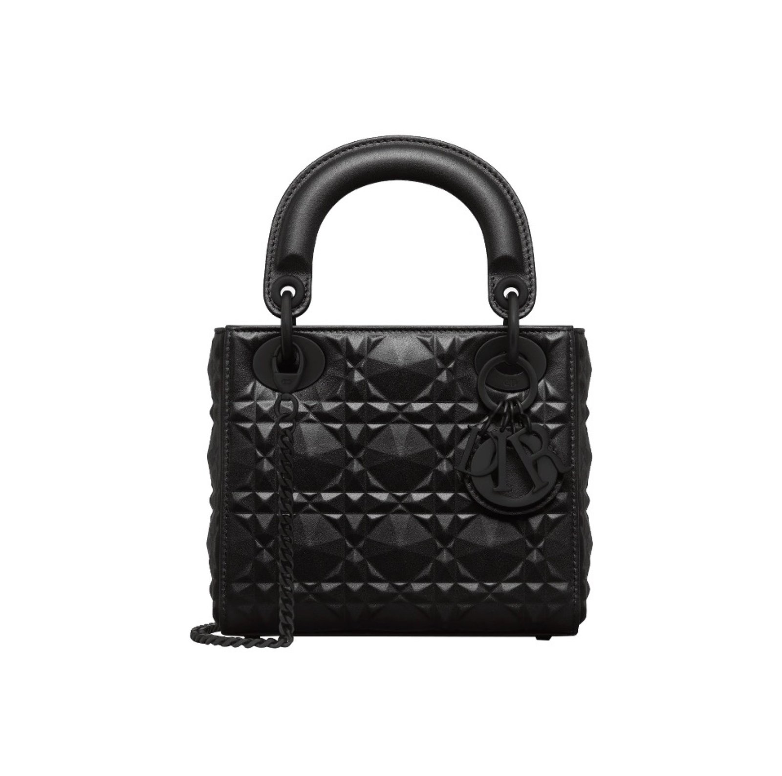 DIOR Lady Dior Diamond Vine Pattern Handbag