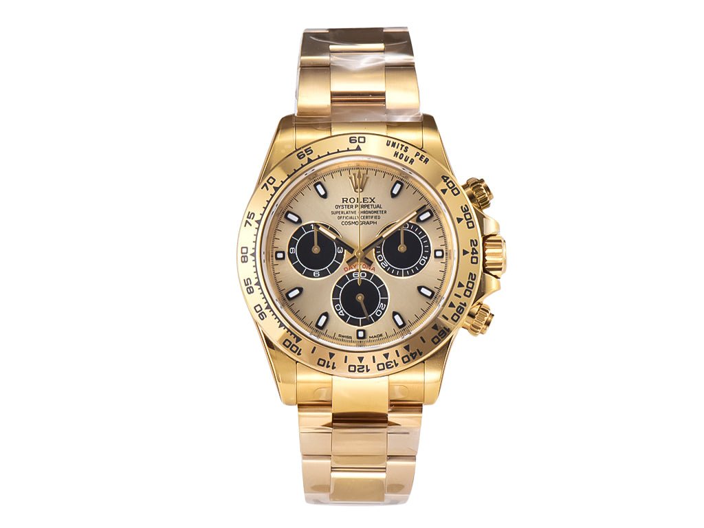 Cosmograph Daytona Yellow Gold with Champagne Dial