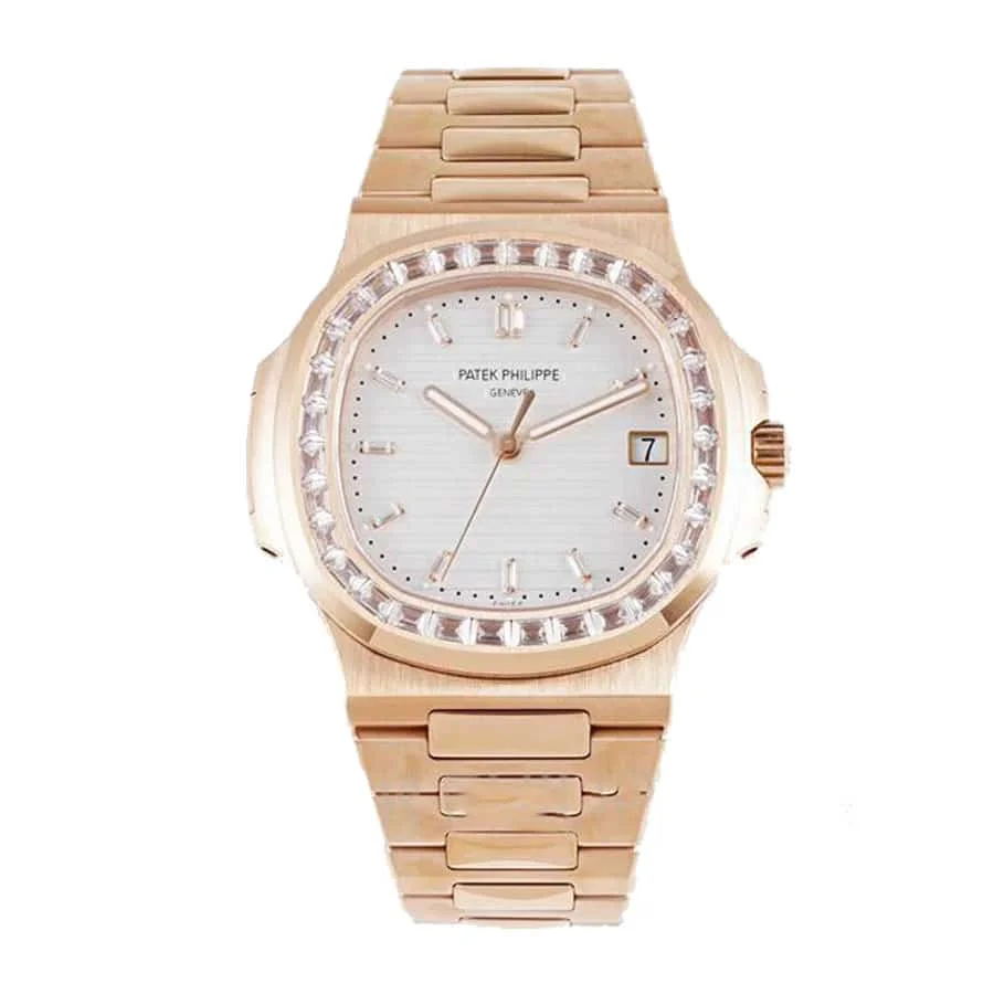 Patek Philippe Nautilus 7122/1R-001 “Rose Gold Diamond” Superior Copy 1:1