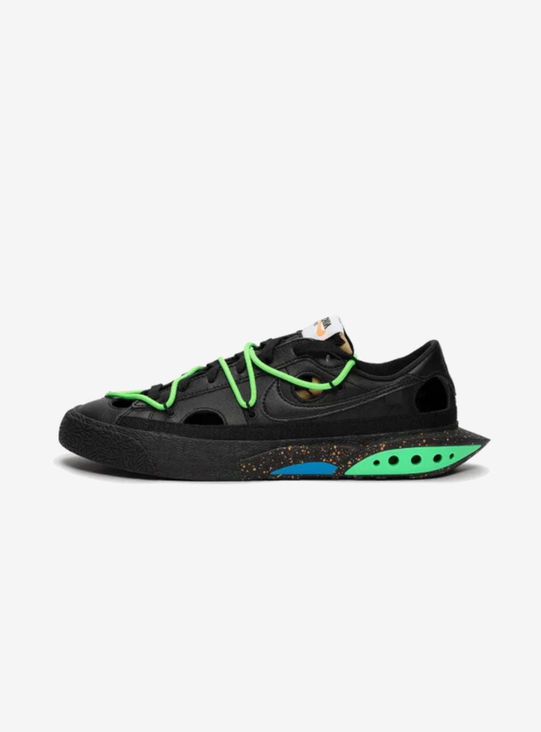 Nike Blazer Low Off-White Black Electro Green