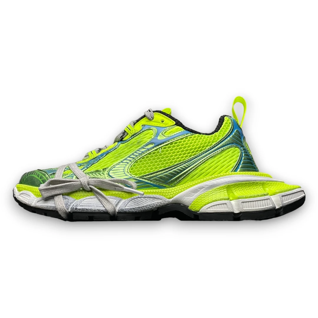 Balenciaga 3XL Sneaker In Neon Yellow and Blue