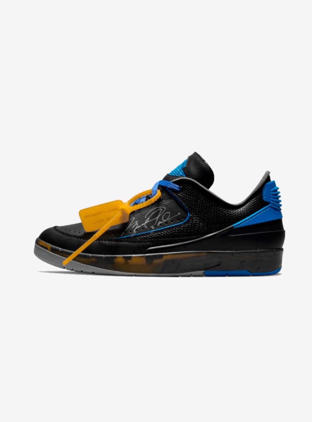 Air Jordan 2 Retro Low SP Off-White Black Blue