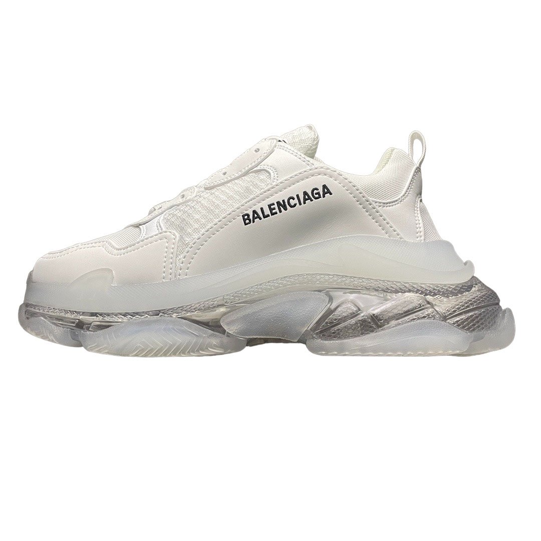 Balenciaga Triple S Sneaker Clear Sole in White