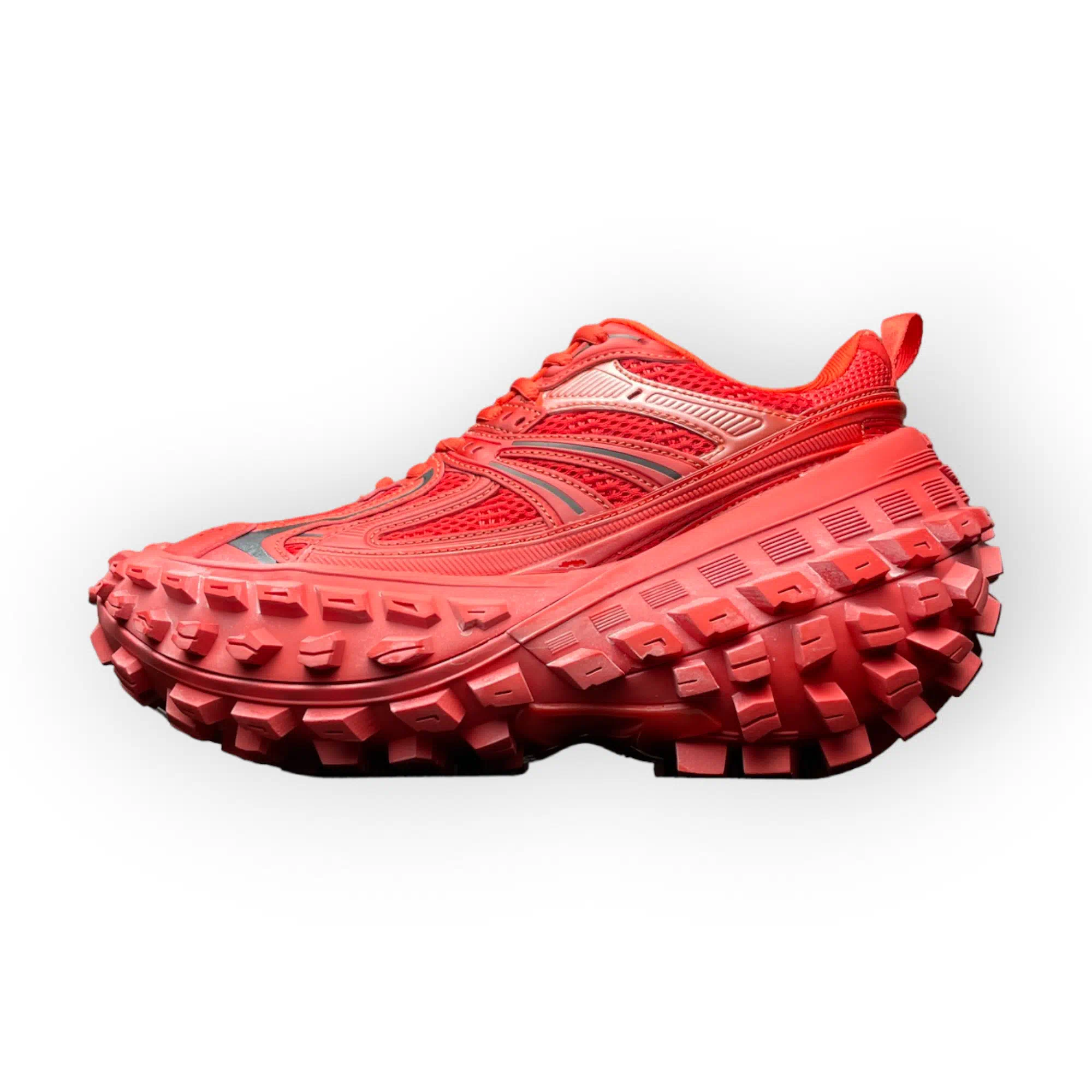 Balenciaga Bouncer Sneaker in Red Black
