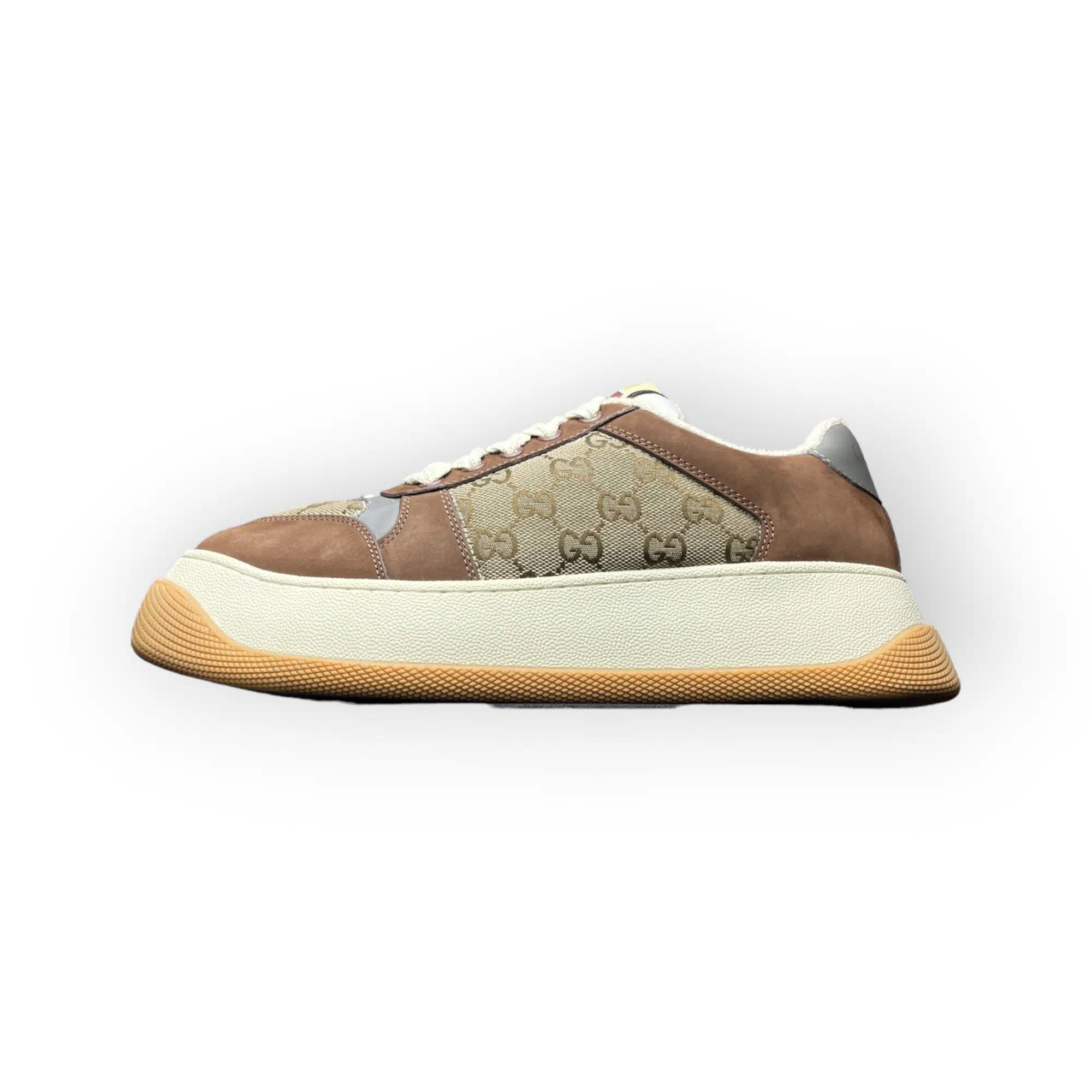 Gucci Screener GG Sneaker Beige Ebony