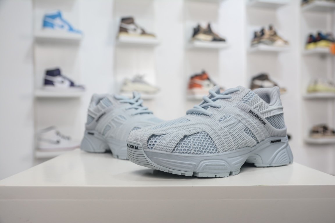 Balenciaga Phantom Trainer in Light Blue