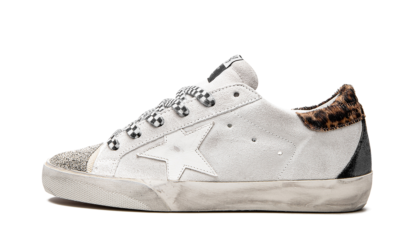 SUPER-STAR SUEDE WMNS "White / Brown"