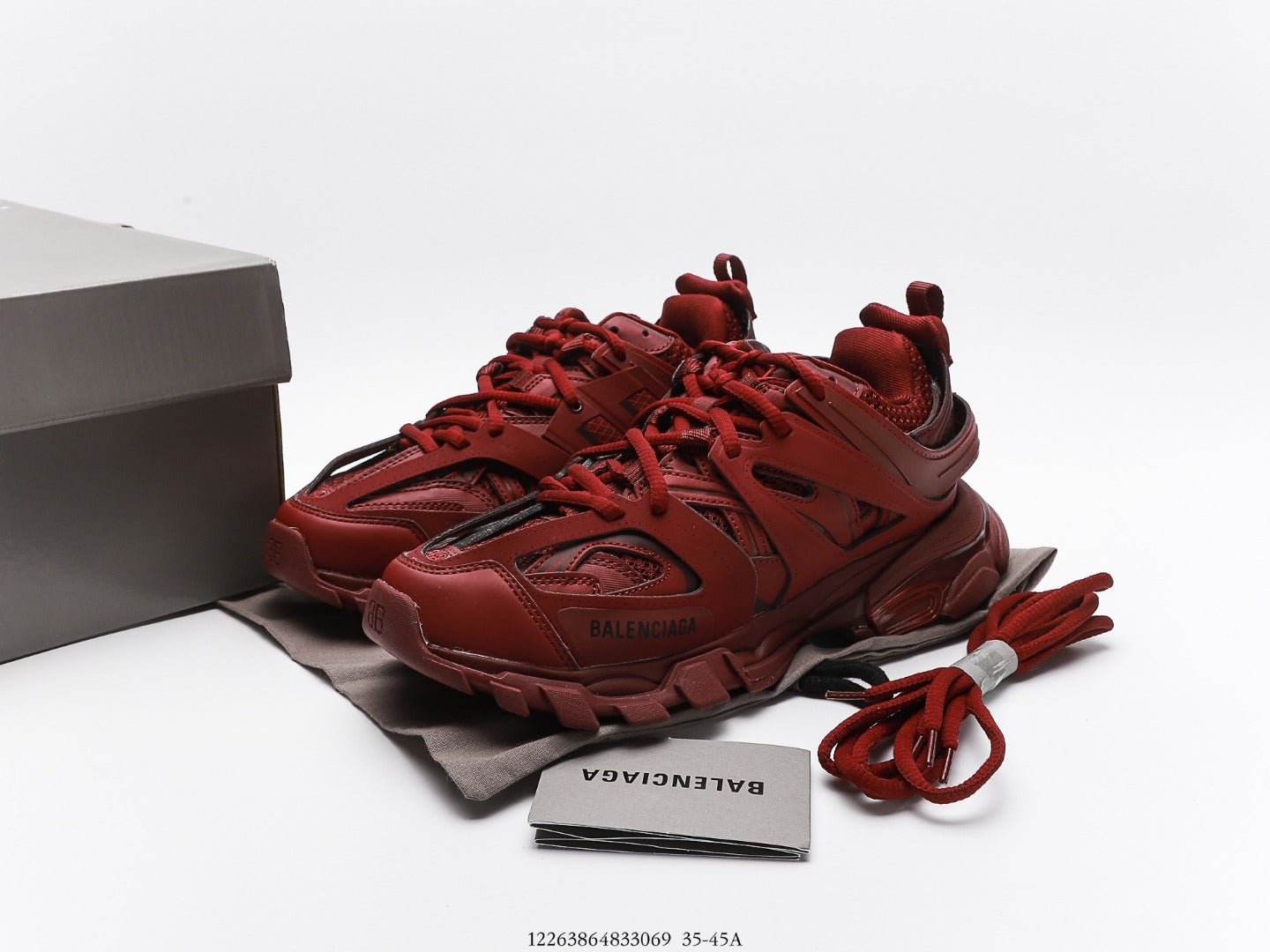 Balenciaga Track Trainer Burgundy (Women’s)