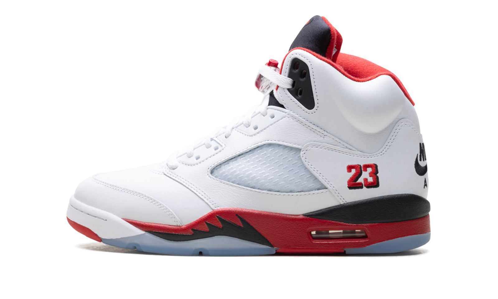 Air Jordan 5 "Fire Red - Black Tongue (2025)"
