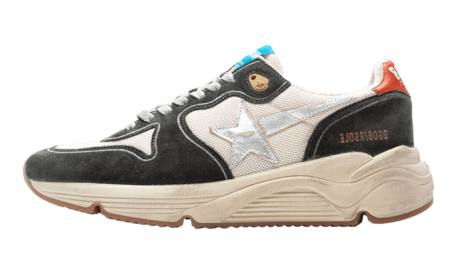 Running Sole "Dark Grey Cream"